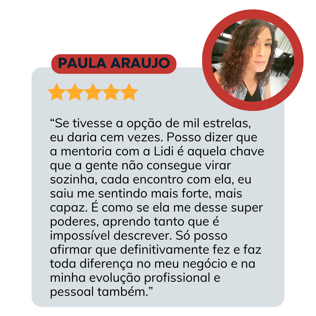 Depoimento Paula Araujo - Crucial Coaching e Treinamento