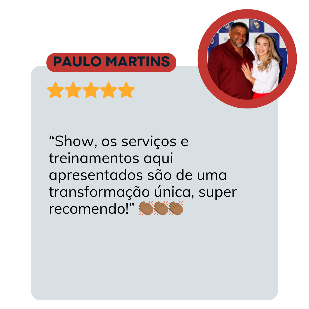 Depoimento Paulo Martins - Crucial Coaching e Treinamento